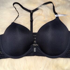DKNY Black Lace Detail Bra - new without tag